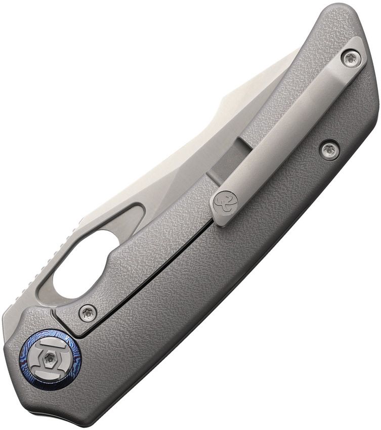 Kunwu Knives - Jericho Framelock Timascus - 20