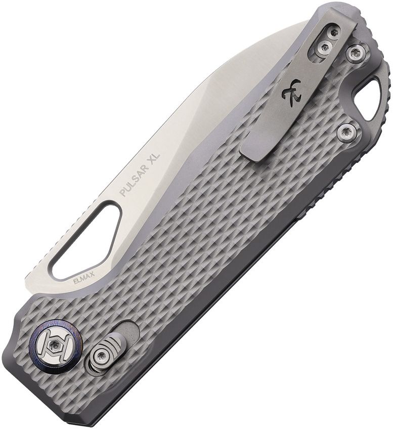 Kunwu Knives - Pulsar XT Lock Satin Ti - 25