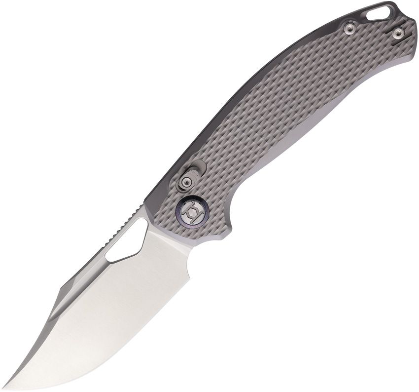 Kunwu Knives - Django XL XT Lock Gray Ti - 25