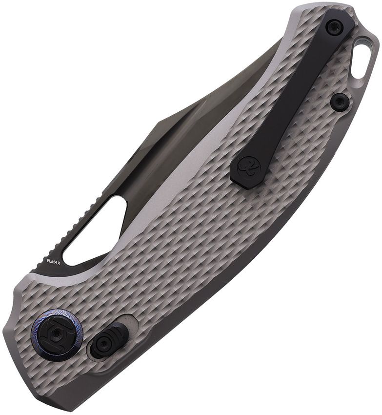 Kunwu Knives - Django XL XT Lock Gray Ti - 25
