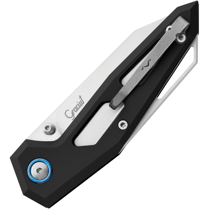 Maniago Knife Makers - Edge Linerlock Black - Elmax - CLOSEOUT
