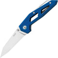 Maniago Knife Makers - Edge Linerlock Blue - Elmax - CLOSEOUT