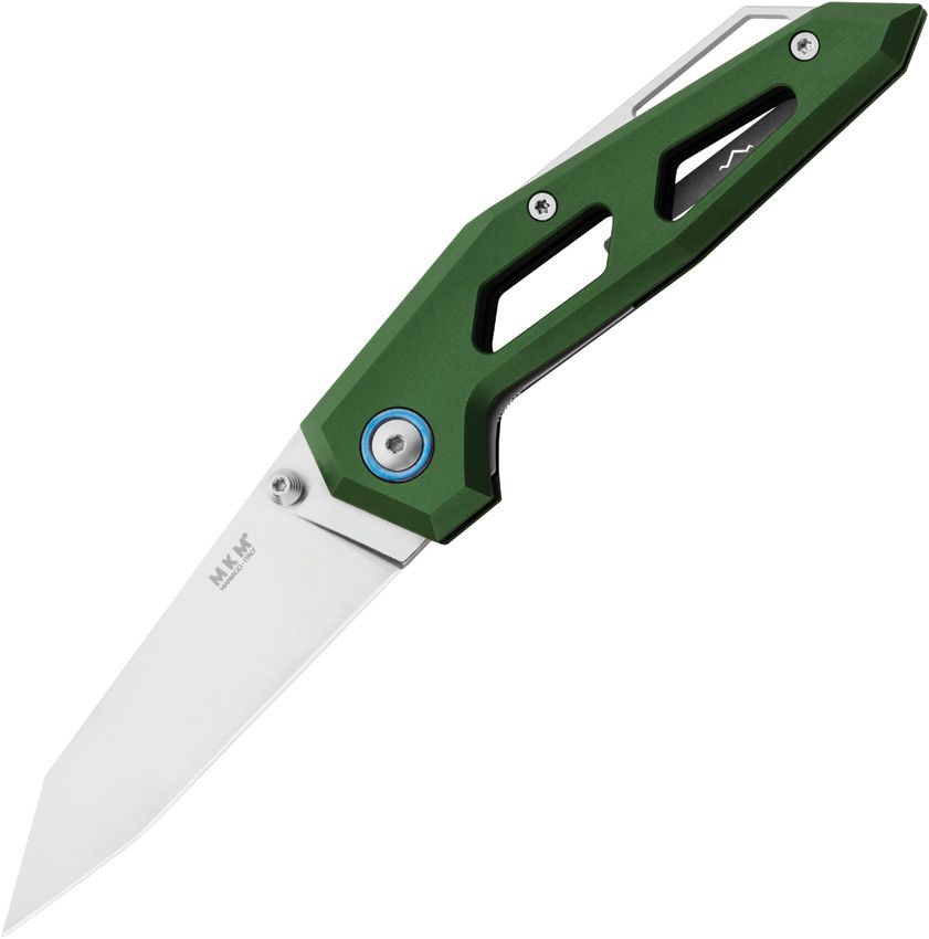 Maniago Knife Makers - Edge Linerlock Green - Elmax - CLOSEOUT