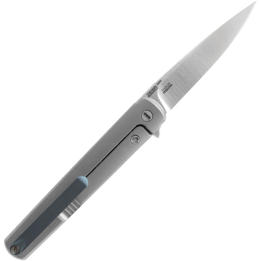 Maniago Knife Makers - Flame Framelock Drop Carbon Fiber - Bohler M390 - CLOSEOUT
