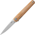 Maniago Knife Makers - Flame Light Linerlock Natural - Bohler M390 - CLOSEOUT