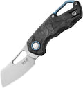 Maniago Knife Makers - Isonzo Linerlock Cleaver CF - M390 Bohler - CLOSEOUT
