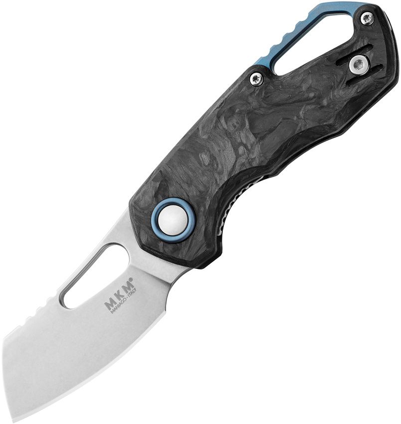 Maniago Knife Makers - Isonzo Linerlock Cleaver CF - M390 Bohler - CLOSEOUT