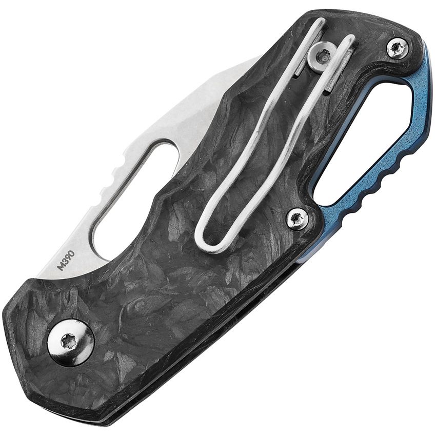 Maniago Knife Makers - Isonzo Linerlock Clip Point CF - M390 Bohler - CLOSEOUT