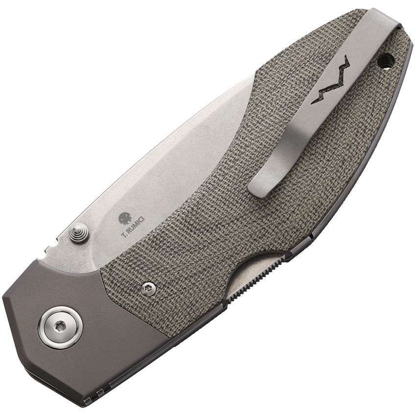 Maniago Knife Makers - Hero Lockback Green - Bohler M390 - CLOSEOUT