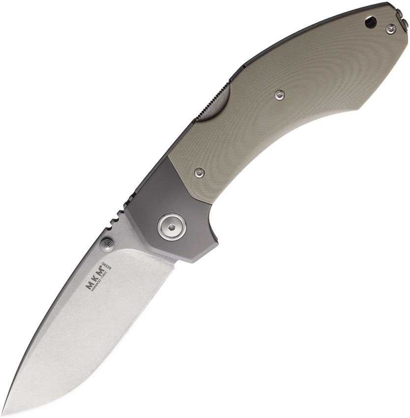 Maniago Knife Makers - Hero Lockback Tan G10 - Bohler M390 - CLOSEOUT