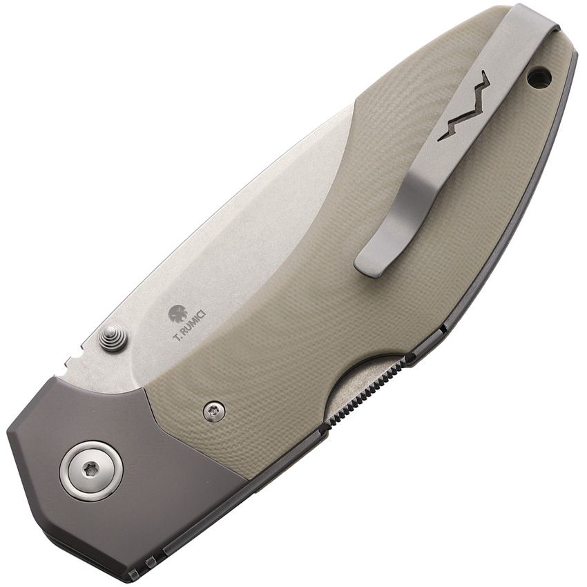 Maniago Knife Makers - Hero Lockback Tan G10 - Bohler M390 - CLOSEOUT