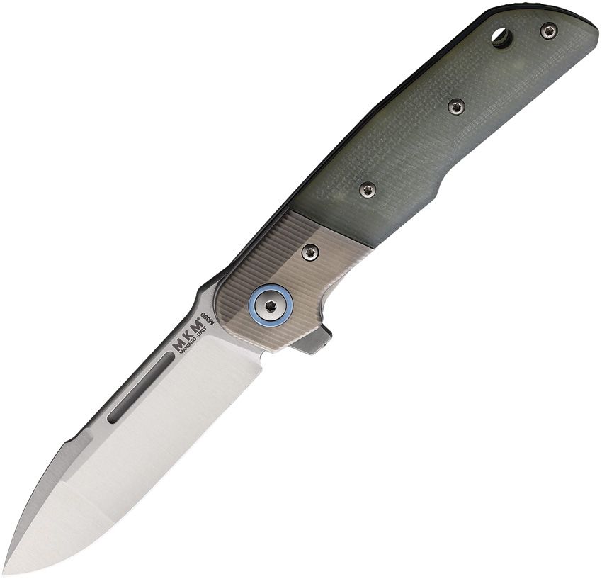 Maniago Knife Makers - Clap Linerlock G10/Titanium - CLOSEOUT