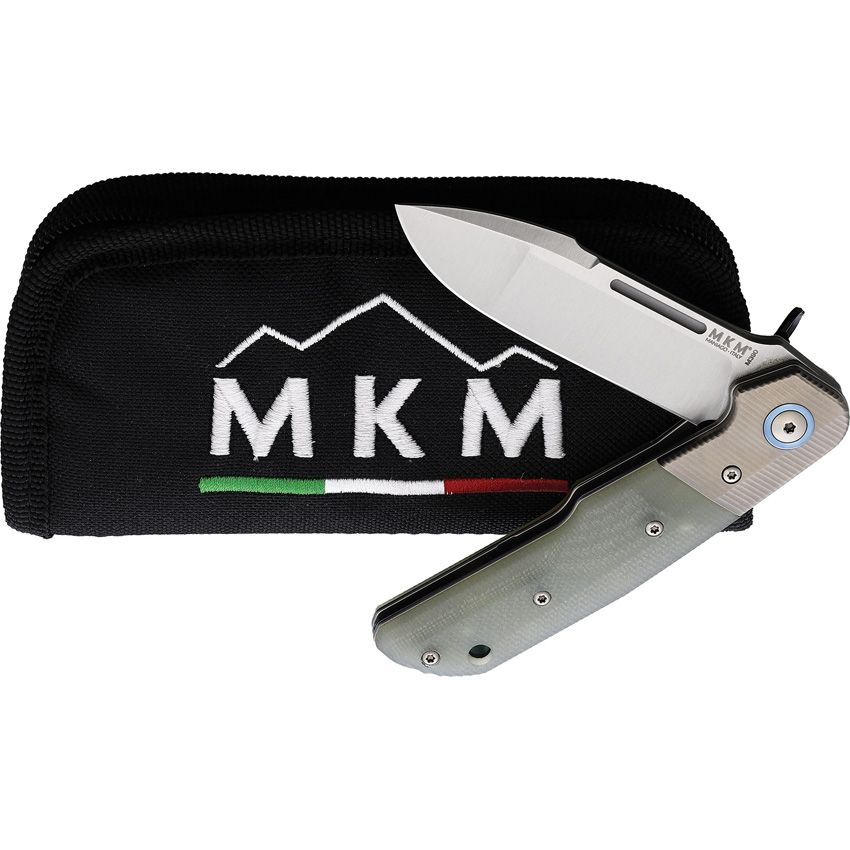 Maniago Knife Makers - Clap Linerlock G10/Titanium - CLOSEOUT