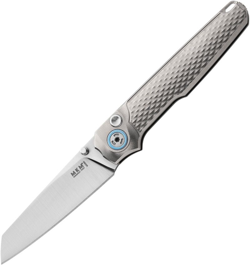 Maniago Knife Makers - Miura Button Lock Ti - M390 Bohler - CLOSEOUT