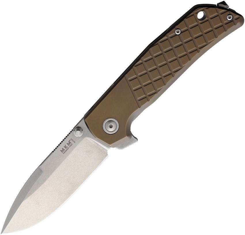 Maniago Knife Makers - Maximo Framelock Stonewash - M390 Bohler - CLOSEOUT