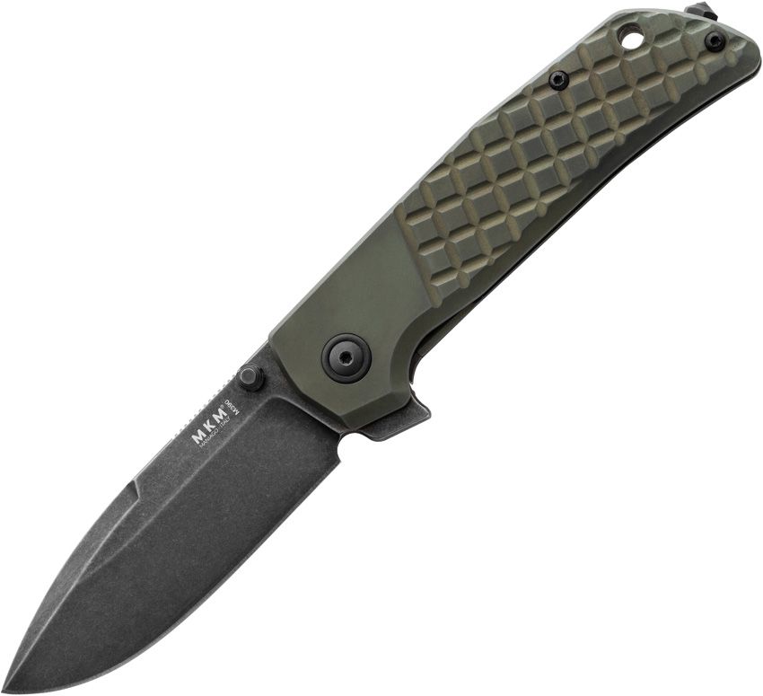 Maniago Knife Makers - Maximo Framelock Ti Green - M390 Bohler - CLOSEOUT