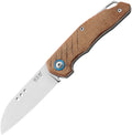 Maniago Knife Makers - Root Slip Joint Natural Micarta - M390 Bohler - CLOSEOUT