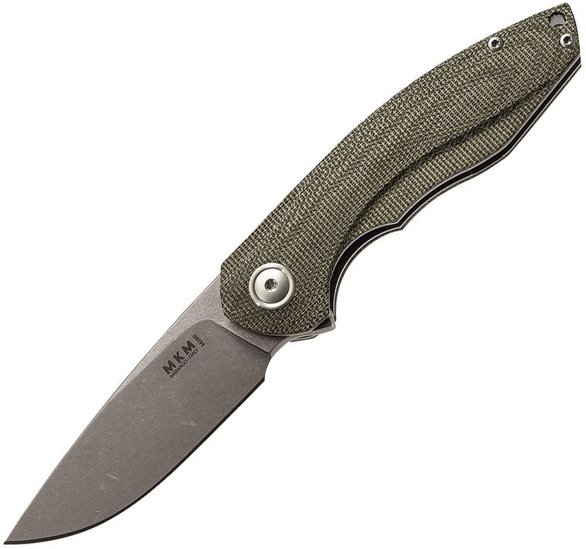 Maniago Knife Makers - Timavo Linerlock Viper Green - M390 Bohler - CLOSEOUT