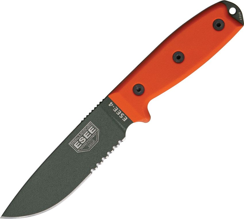 ESEE Model 4 Part Serrated - RC4SOD - BRAND NEW