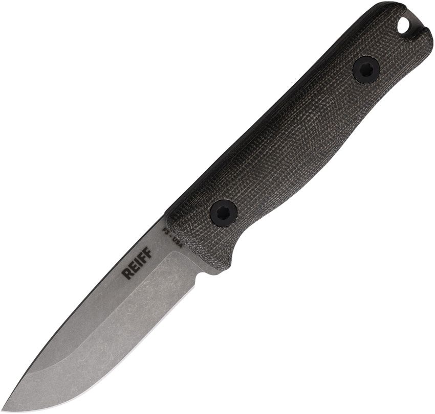 REIFF KNIVES F3 EDC Fixed Blade - Micarta