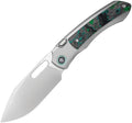 REMETTE - Orca Button Framelock Ti/CF - 30