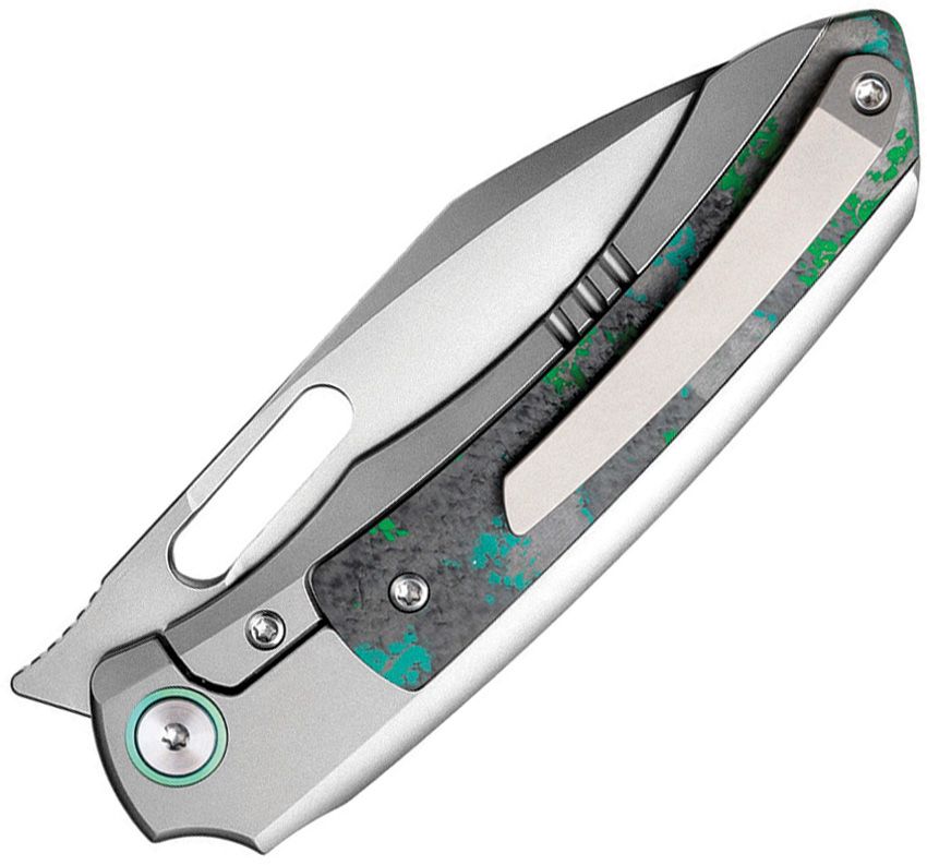 REMETTE - Orca Button Framelock Ti/CF - 30