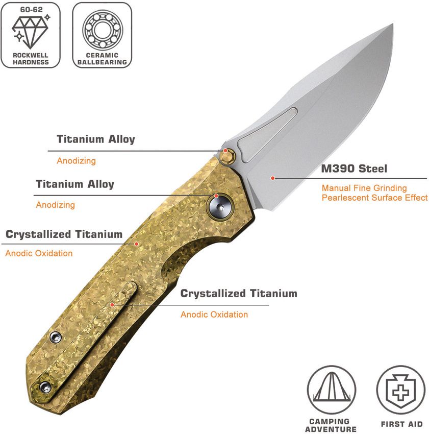 REMETTE - Rhino Button Lock Ti - 30