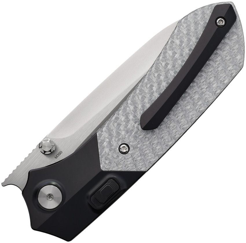 REMETTE - Meteor Button Linerlock Ti/CF - 30