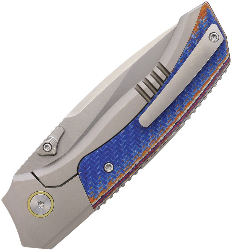 REMETTE - Steed Button Framelock Ti/Bohler M390 - 25