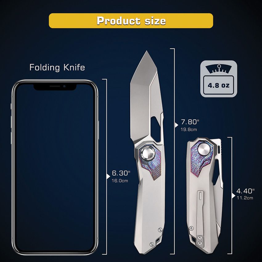 REMETTE - Peregrine Falcon Linerlock Ti - 25