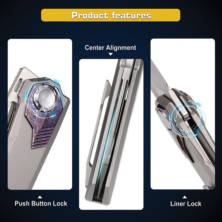 REMETTE - Peregrine Falcon Linerlock Ti - 25