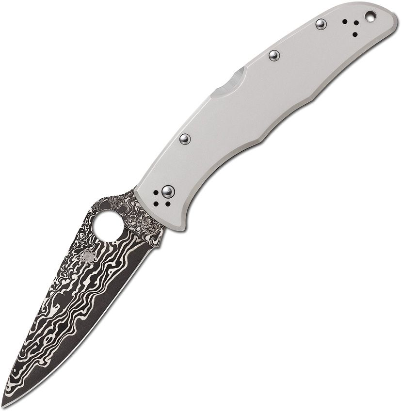 SPYDERCO - Endura 4 Titanium Damascus - SC10TIPD