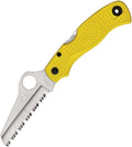SPYDERCO - Saver Salt Lockback Yellow - H2 Steel