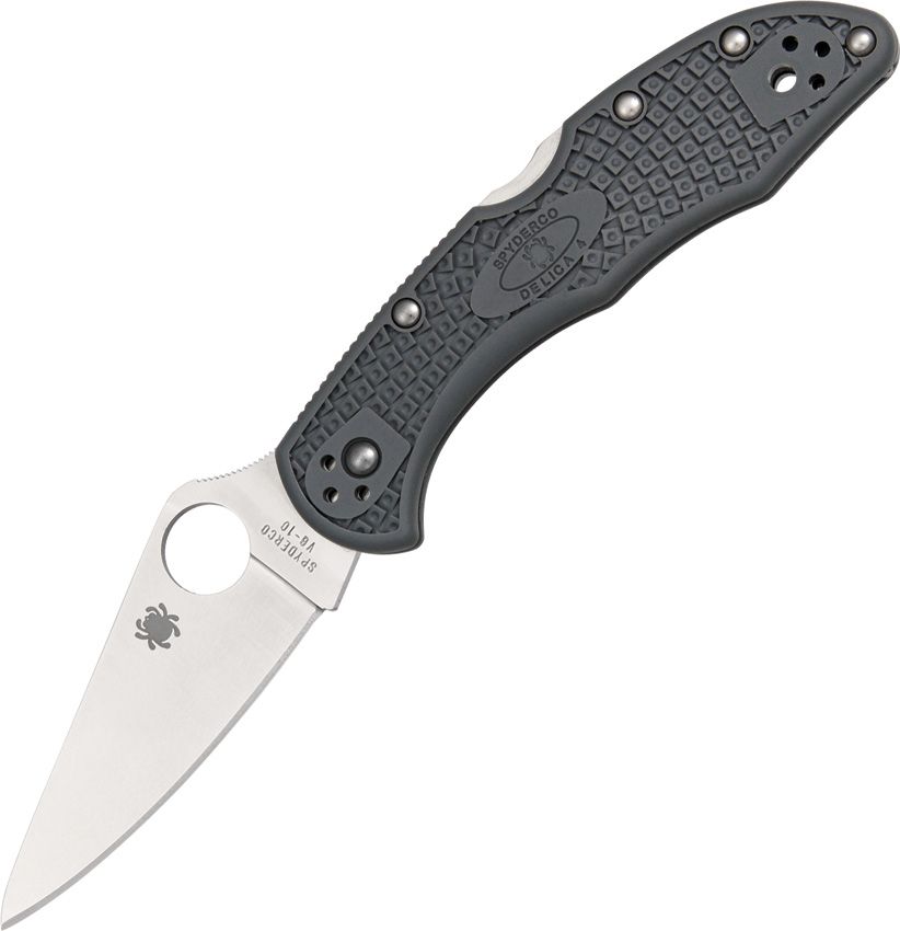 SPYDERCO - Delica Lockback Gray - VG-10 - SC11FPGY
