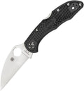 SPYDERCO - Delica Lockback Black - VG-10 Wharncliffe - SC11FPWCBK