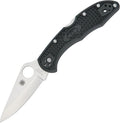 SPYDERCO - Delica 4 Lockback Black VG-10 Steel FRN Handle