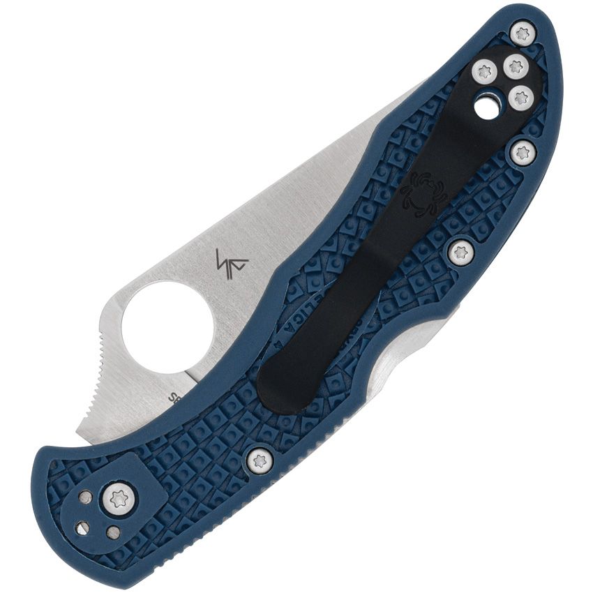 SPYDERCO - Delica 4 Lockback Cobalt - CPM SPY27 - FRN -