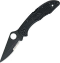 SPYDERCO - Delica 4 Lockback Black - VG-10 Blade FRN Handle - SC11PSBBK