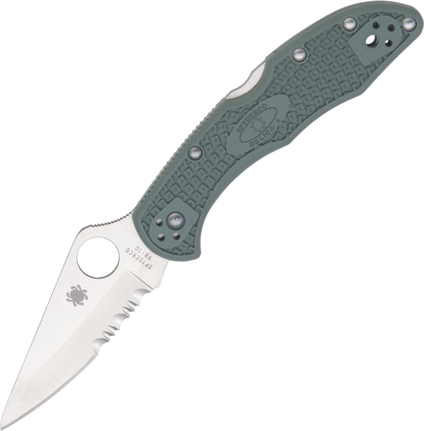 SPYDERCO - Delica 4 Lockback Green - VG-10 - SC11PSFG
