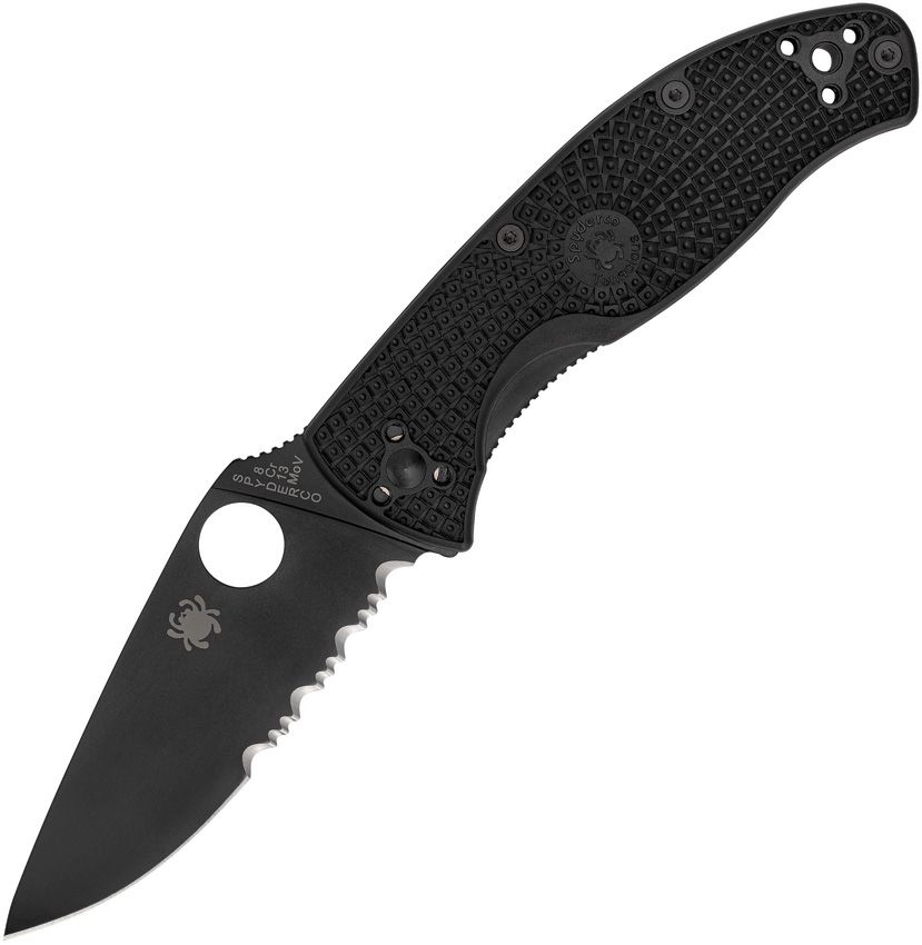 SPYDERCO - Tenacious Linerlock Black 8Cr13MoV