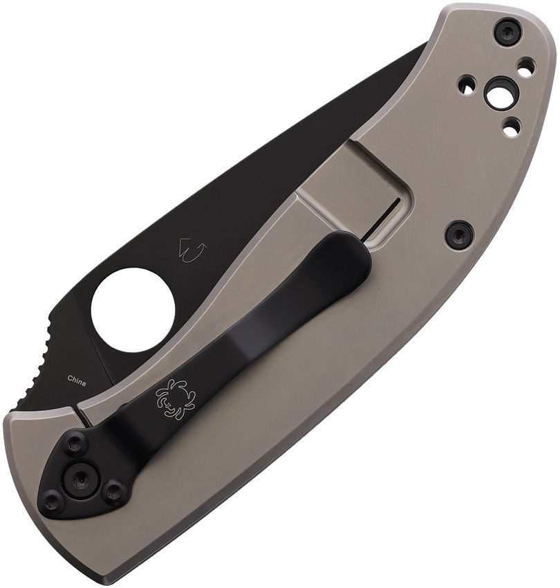 SPYDERCO - Tenacious R.I.L. Ti Gray 8Cr13MoV