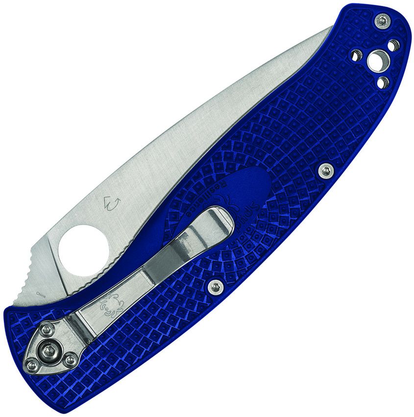 SPYDERCO - Resilience Linerlock Blue - CPM S35VN