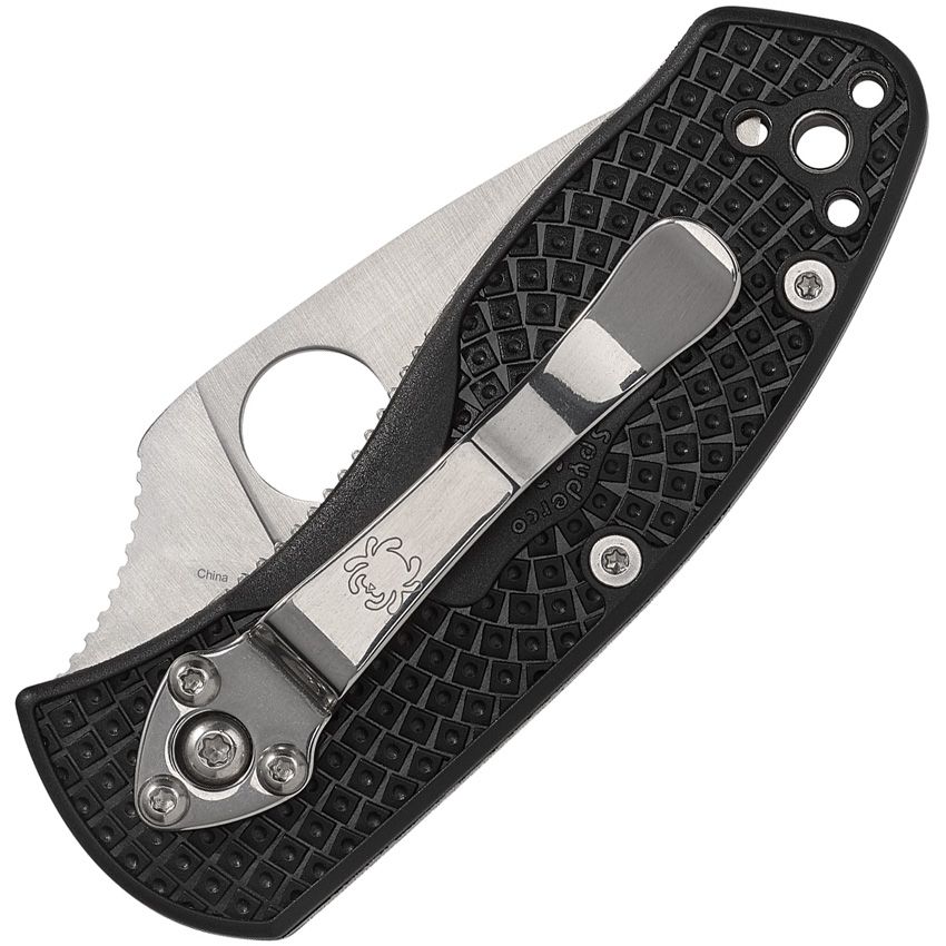 SPYDERCO - Ambitious Light Linerlock - 8Cr13MoV - FRN Handle - SC148PBK