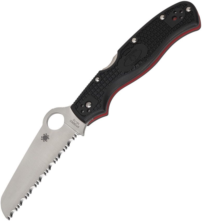 SPYDERCO - Rescue 3 Lockback Black/red - VG-10
