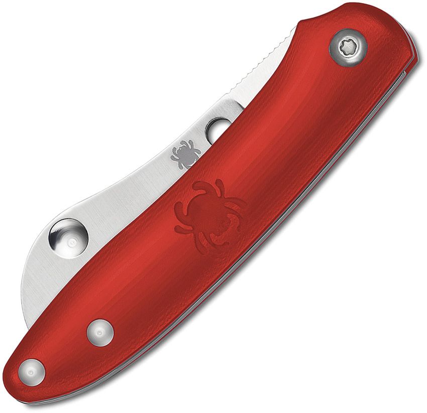 SPYDERCO - Roadie Red Plain - N690Co