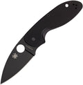 SPYDERCO - Efficient Linerlock Black - 8Cr13MoV - SC216GPBBK