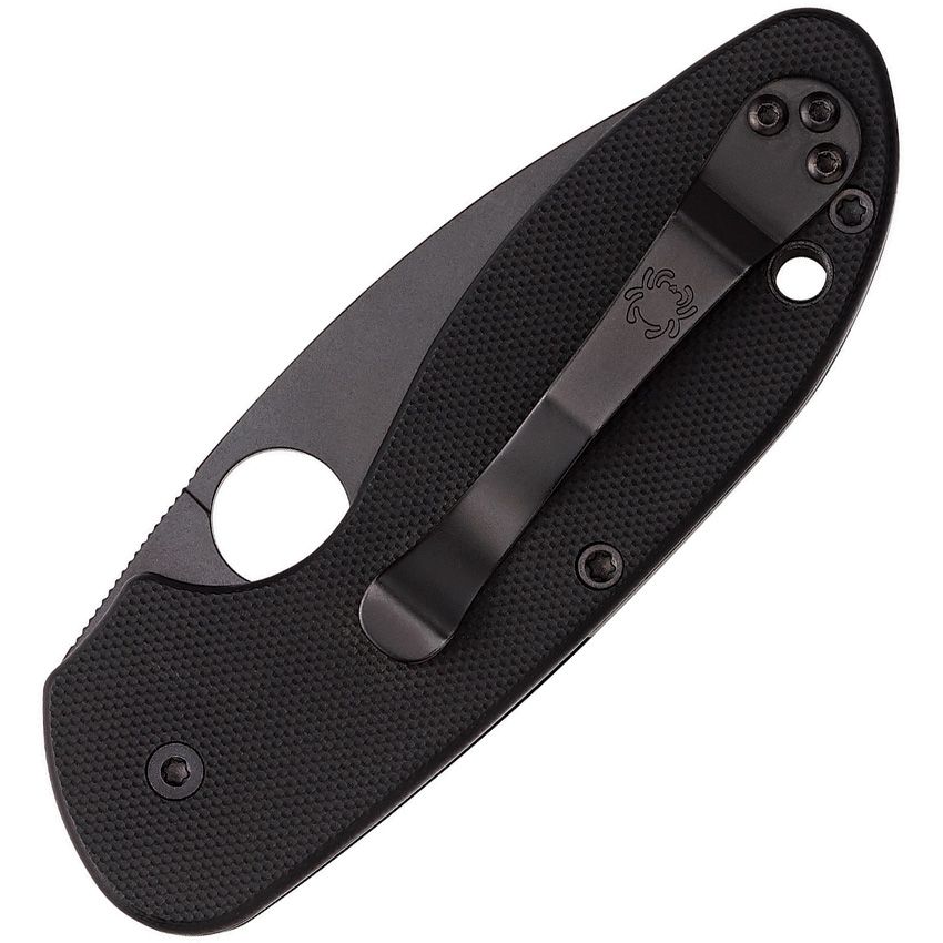 SPYDERCO - Efficient Linerlock Black - 8Cr13MoV - SC216GPBBK