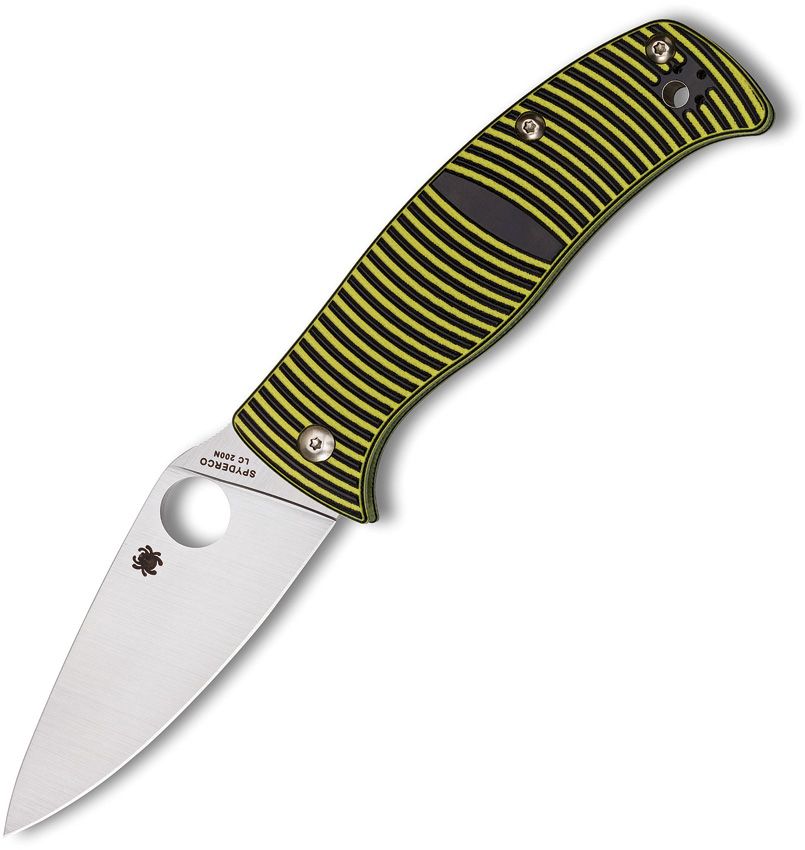 SPYDERCO - Caribbean Compression Lock - LC 200 N - G10 - SC217GP - Plain