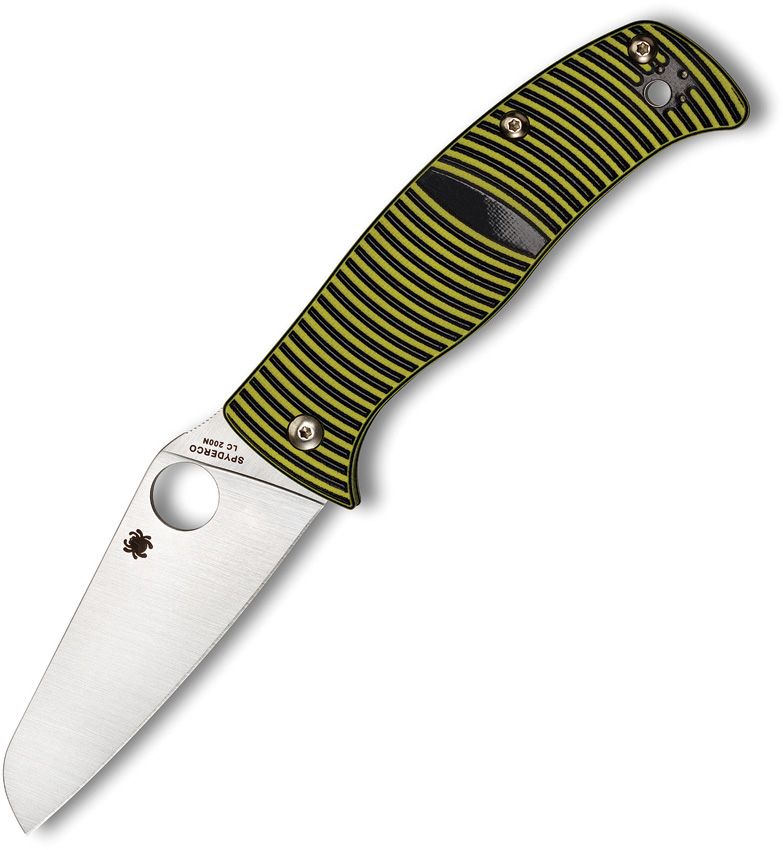 SPYDERCO - Caribbean Sheepfoot Shape - LC 200 N - G10 - SC217GPSF