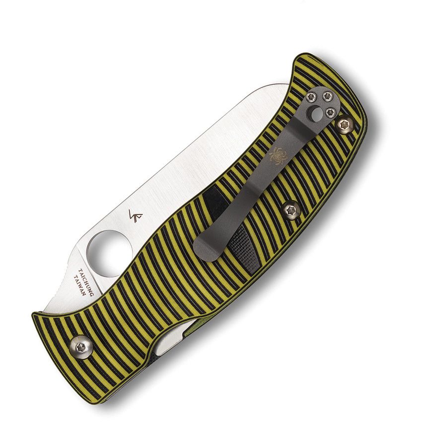 SPYDERCO - Caribbean Sheepfoot Shape - LC 200 N - G10 - SC217GPSF